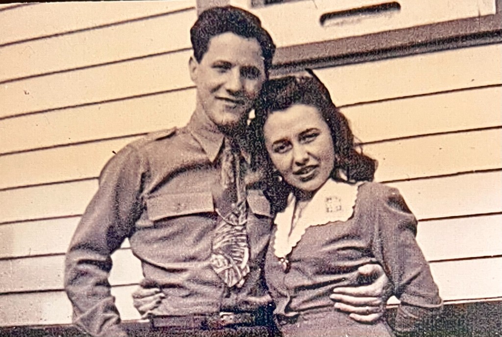 Young Gene and Jackie portrait